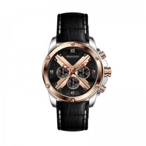 Crocodile CM-021A24B Silver Rosegold